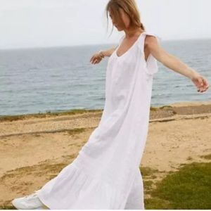 Free People Endless Summer White Kyra Maxi Dress
